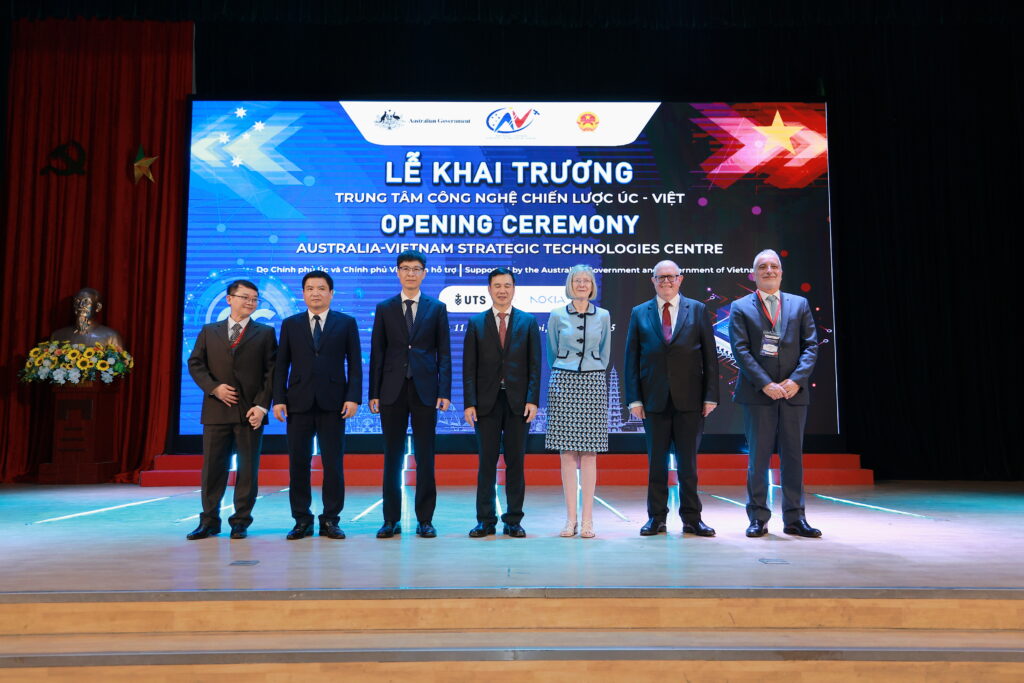 Launching the Australia-Vietnam Strategic Technologies Centre and announcing funding for 8 “seed” projects