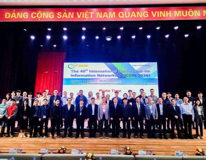 ICOIN 2026 Conference at PTIT: Marking 40 Years of Global Network Technology Development